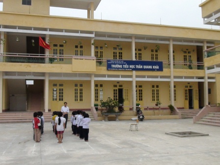 Mỹ Lộc Nam Định  Thị trấn “10 năm , nay học sinh tiếp tục đi học nhờ